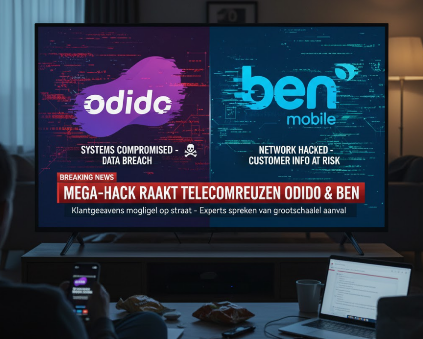 Massale datalek bij Odido en Ben miljoenen klanten getroffen